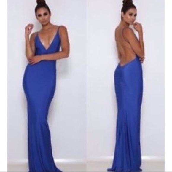 Abyss By Abby Dresses & Skirts - Abyss by Abby Celine Gown in Sapphire